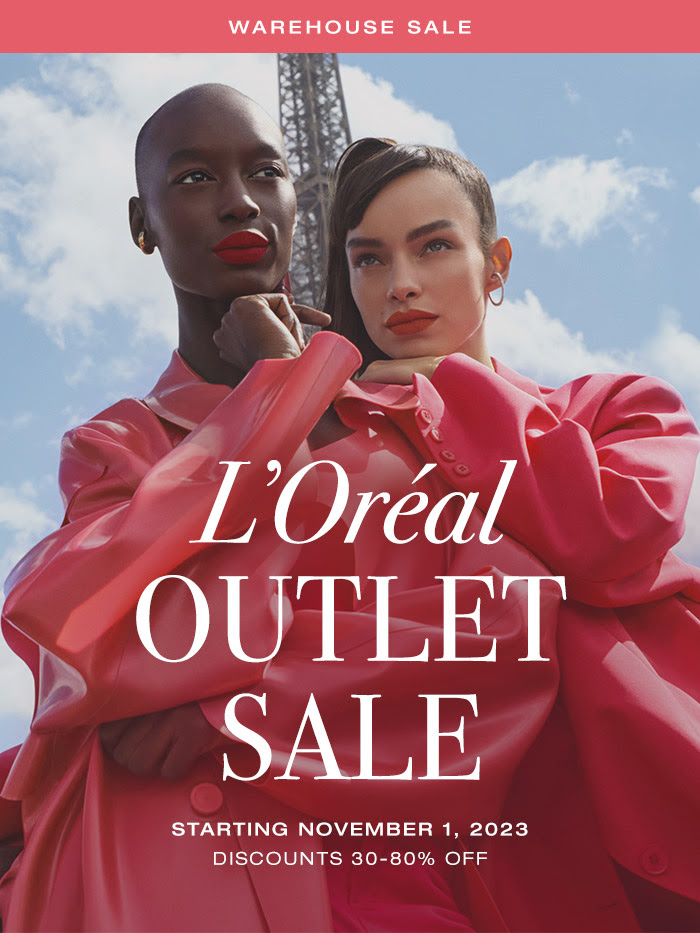 L’Oréal warehouse sale, a cosmetics paradise in Montreal in the fall of